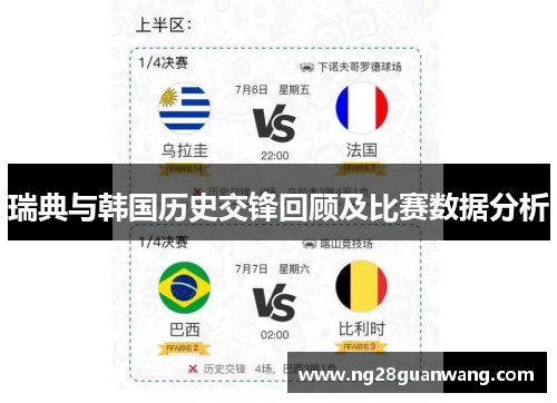 瑞典与韩国历史交锋回顾及比赛数据分析